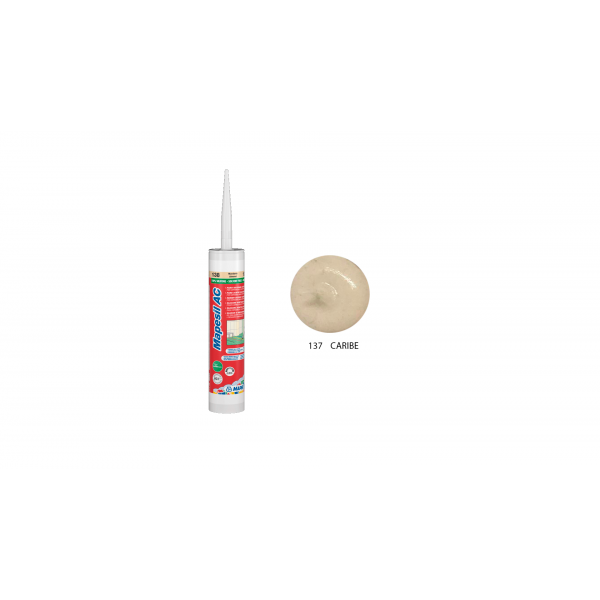 Silicona color Caribe 137 MAPESIL AC Mapei