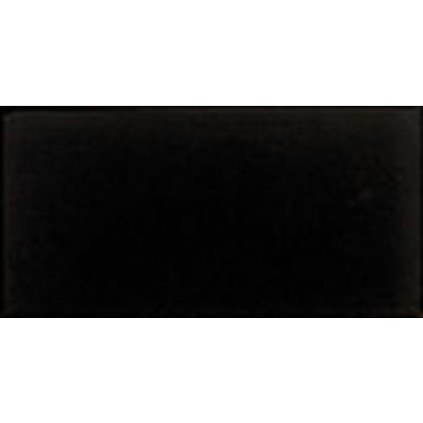 Revestimiento Evolution Negro Brillo 7,5x15 cm Equipe