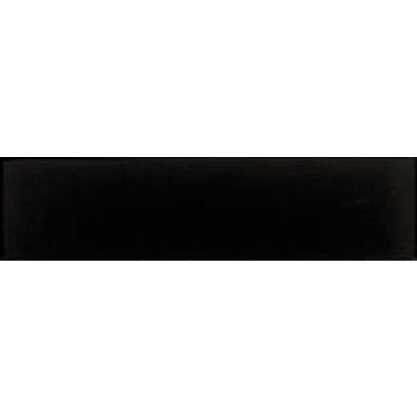 Revestimiento Evolution Negro Brillo 10x40 cm Equipe