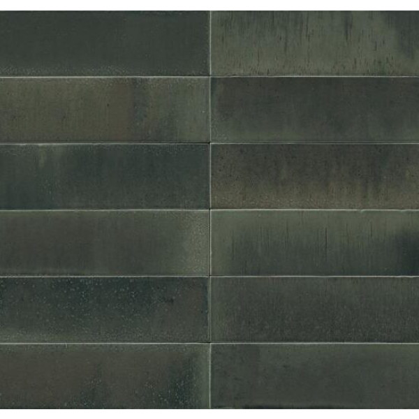 Azulejo Porcelánico Brillo Lume Forest 6x24cm Marazzi