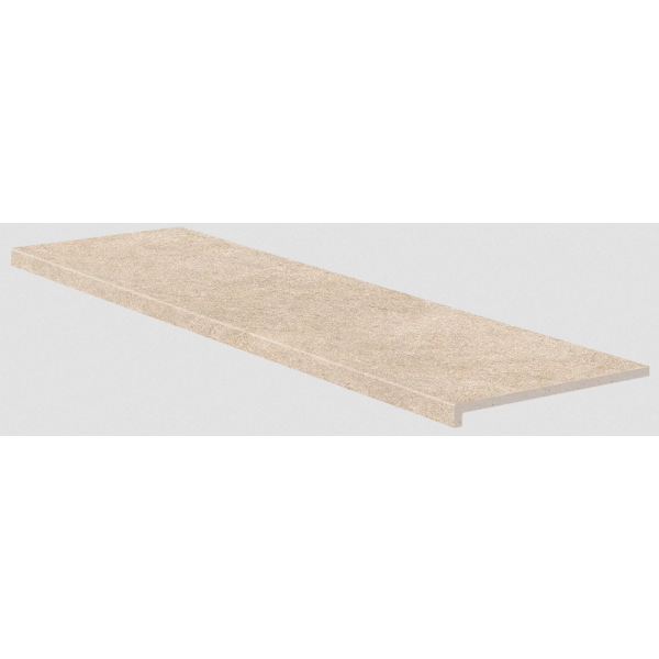 Peldaño recto Drach Beige 33x120x3cm Exagres