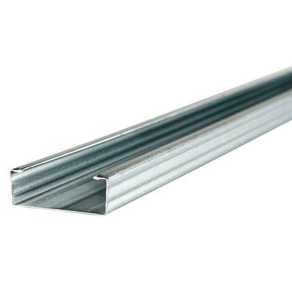 Perfil TC-47 de acero galvanizado 47x3000mm