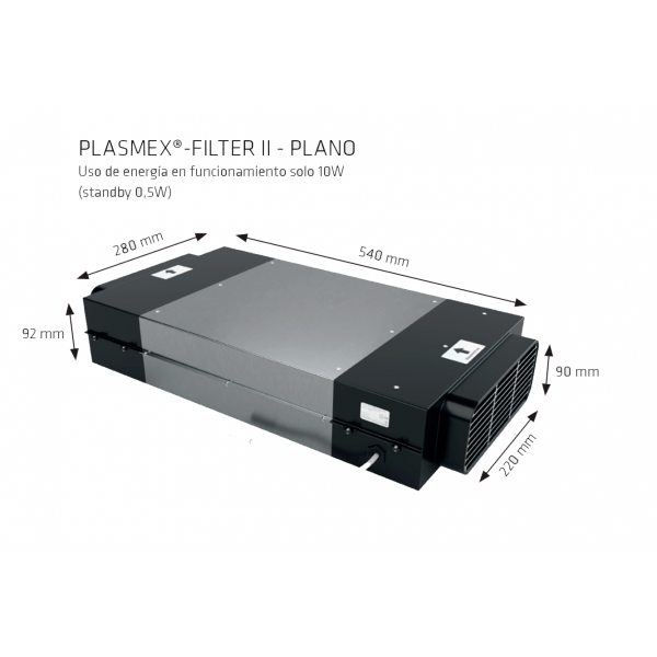 Filtro de plasma Thermex plasma filter II Plano
