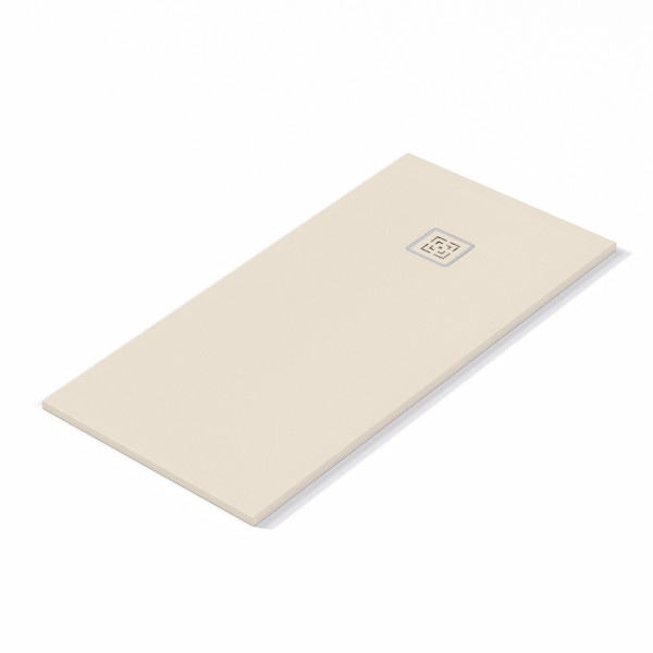 Plato de ducha EVOL Solidstone Arena textura piedra antideslizante 70X100x3CM