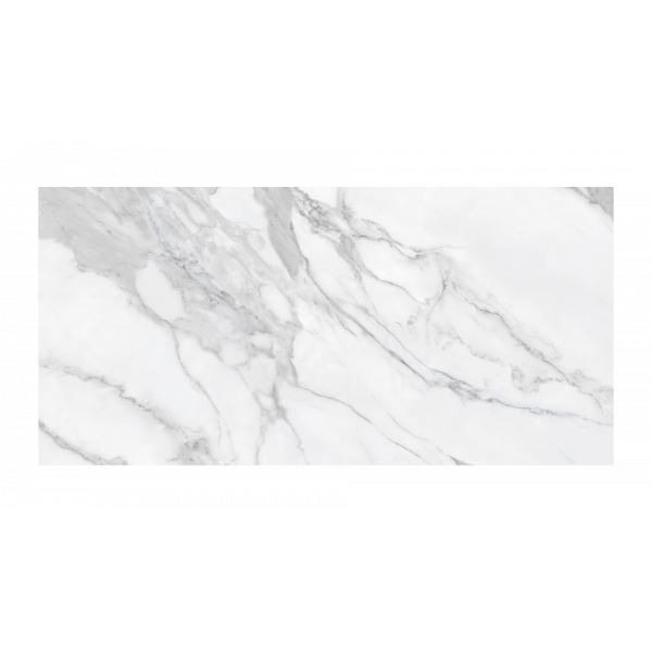 Pavimento mármol blanco Prima White 60x120cm porcelanico rectificado brillo