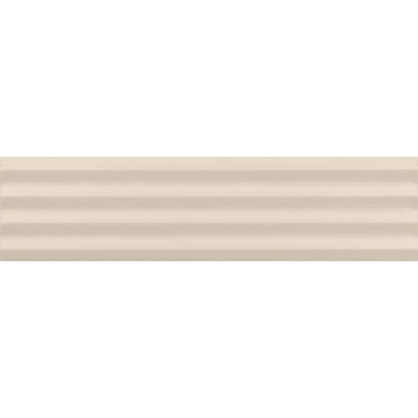 Revestimiento relieve COSTA NOVA PRAIA Beige Matt 5x20cm de Equipe