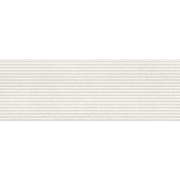 Revestimiento Level Mod 30x90 cm, en color blanco.