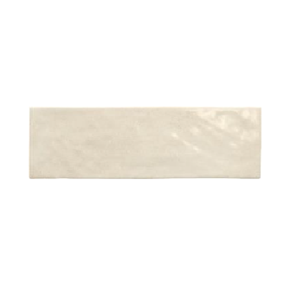 Zoe Beige mate 7,5 x 20 cm, revestimiento pasta blanca