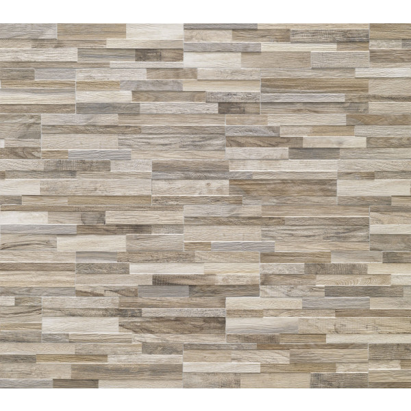 Revestimiento WALL ART TAUPE 3D porcelanico tipo madera laja