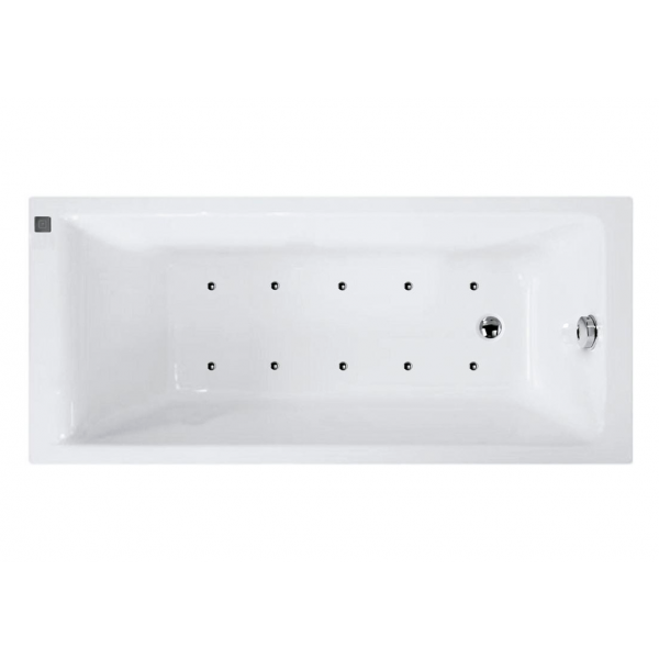 Bañera acrílica bali 180x80 cm con hidromasaje B Confort