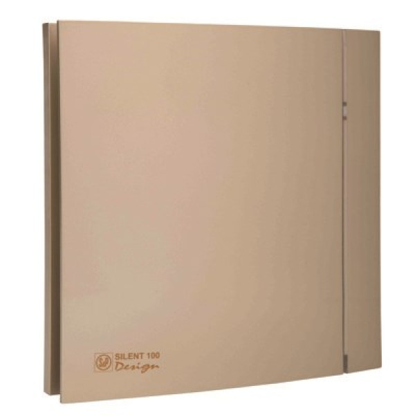 Extractor de baño Silent-100 CZ Champagne Design 4C S&P