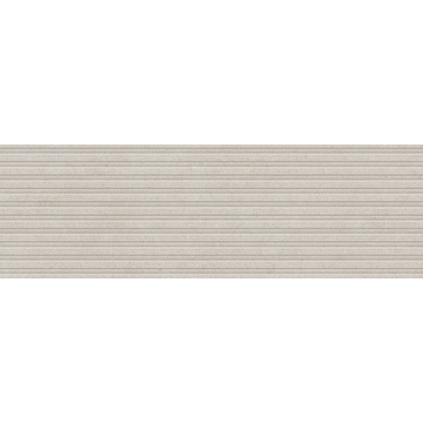 Pavimento Tissu Greyge mate 31x98cm pasta blanca rectificado