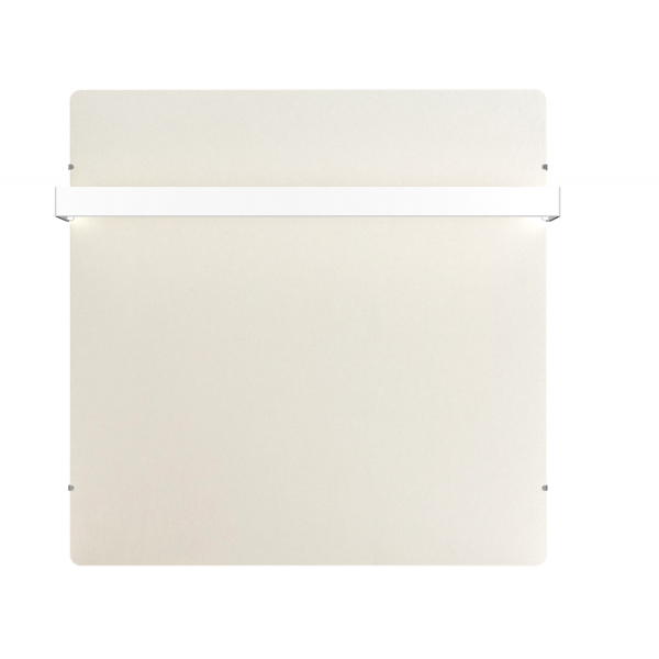 Radiador eléctrico toallero de diseño Avant wifi cuadrado 800w Blanco silicio