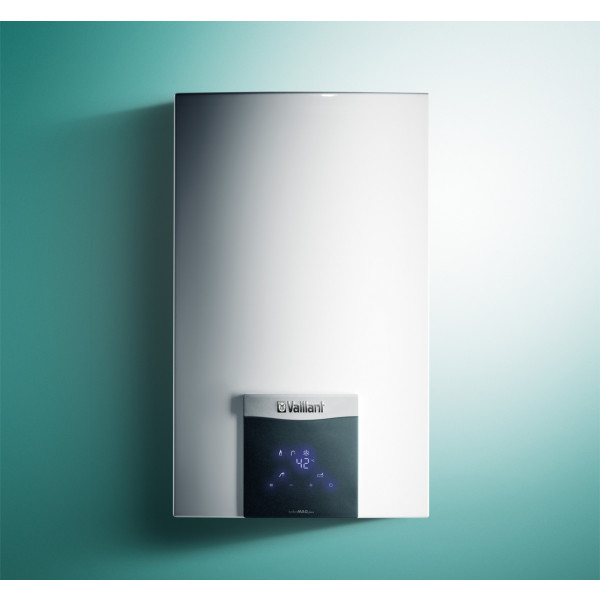 Calentador GAS NATURAL 15L Estanco Bajo Nox Vaillant TURBOMAG PLUS 155/1-5 + Kit