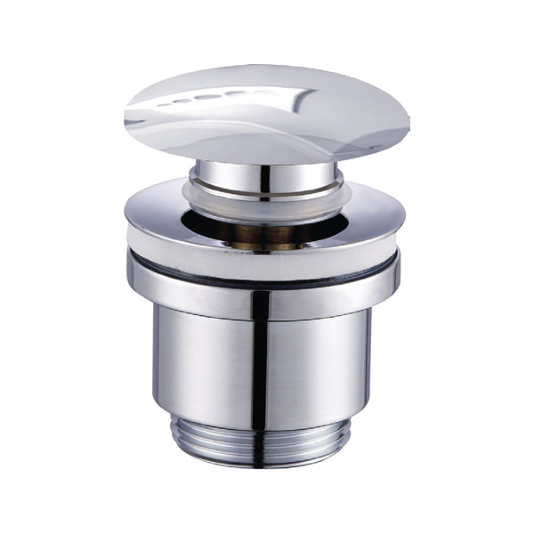 Válvula lavabo click clack 6cm cromo