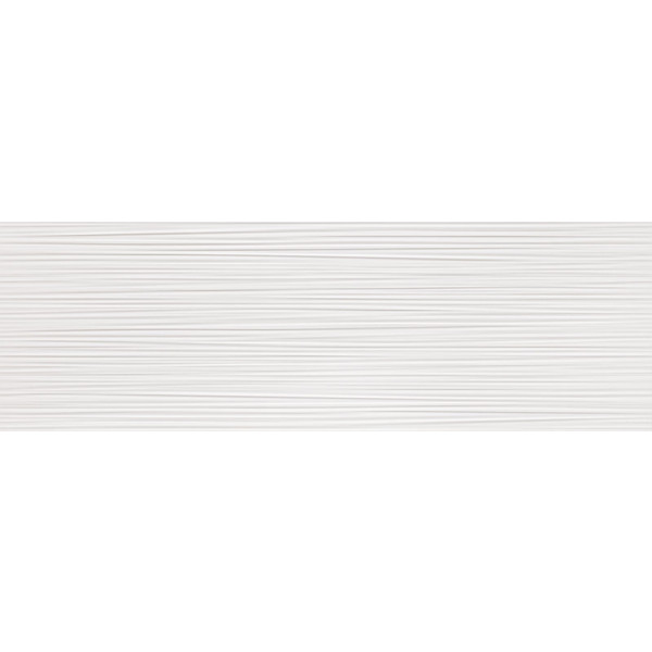 Revestimiento VENTO 31X98 cm blanco brillo pasta blanca rectificado