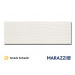 Revestimiento ESSENZIALE struttura wave 3D blanco mate 40x120cm pasta blanca Marazzi