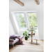 Ventana giratoria manual acabado blanco 55x70cm Velux
