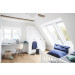 Ventana giratoria manual acabado blanco 55x70cm Velux