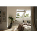 Ventana giratoria manual acabado blanco 55x70cm Velux