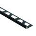 JOLLY- Perfil aluminio lacado texturizado  NEGRO MATE