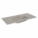 Lavabo Integrado Wish 100cm Crema Cosmic