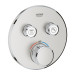 Termostato SmartControl 2 Llaves Empotrado Supersteel Grohe