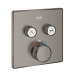 Termostato SmartControl Empotrado 2 Llaves Grafito Grohe