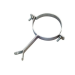 Abrazadera De Empotrar 160 PVC Reforzada