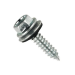 	 Tornillo Autoroscante 6,3x25mm Con Arandela Diam 16mm