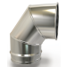Codo 90º Para Tubo Acero Inoxidable Diam 150mm Convesa 