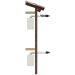 Terminal Salida Universal Para Tubo Coazial Aluminio Blanco 60/100 lONG 50CM Convesa