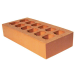 Ladrillo Caravista Claro Salmon Lisa Ceramico 24x11,5x5CM