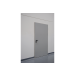 Puerta Multiusos Reversible 800x2050 MM Blanco Sin Rejilla De Ventana Con Maneta Negra