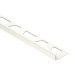 JOLLY - Perfil aluminio lacado BLANCO BRILLO
