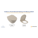 Inodoro a Pared Almond Subway 2.0 Villeroy & Boch
