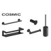 Accesorios baño serie Architect S+ Negro Cepillado de Cosmic