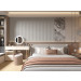 Revestimiento panel Fantasy efecto Madera Textil gris 19,6x290cm