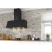 Campana extractora a pared BRETAGNE Negro 90cm, Thermex