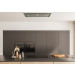 Campana extractora techo METZ MAXI II cristal Negro 120x60cm, Thermex