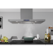Campana extractora isla HARWICH II Inox 90cm sin motor, Thermex