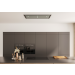 Campana extractora techo METZ MAXI II cristal Negro 120x60cm sin motor, Thermex