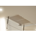 Campana extractora techo METZ MEDIO II cristal Blanco 90x50cm sin motor, Thermex