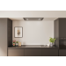 Campana extractora techo METZ MEDIO II cristal Negro 90x50cm, Thermex