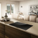 Ambiente Placa Inducción Aspirante Vidrio Negro 83cm Elica