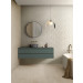 Ambiente Revestimiento Beige Brillo Room 30x90cm, Revestimiento room beige100x100cm y  Revestimiento room wall decoro oleander touch 30x90cm Marazzi