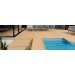 Borde de piscina EXAGRES modelo SAHARA 28,5x28,5cm klinker extrusionado