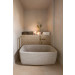 Ambiente pavimento Slow Calce Decoro Tapis 60x60cm Marazzi y Artcraft Calce Decoro Triangoli 20x20cm Marazzi