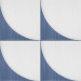 Revestimiento SCENARIO 2B BLUE 20x20 porcelanico brillo Marazzi Crogiolo