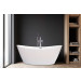 Bañera acrílica VELA exenta 170x80 cm blanca